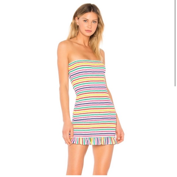 Lovers Friends Striped Dress - Picture 1 of 4